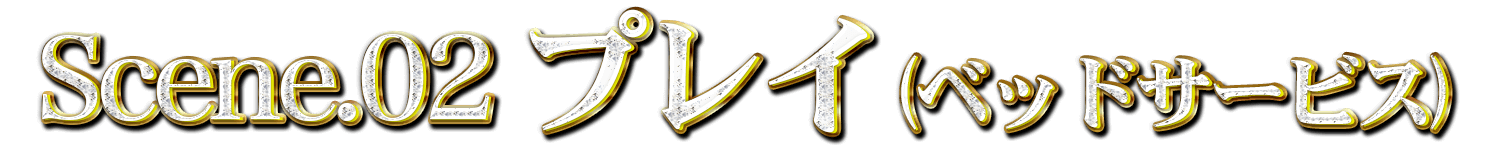 Scene.02 プレイ(ベッドサービス)